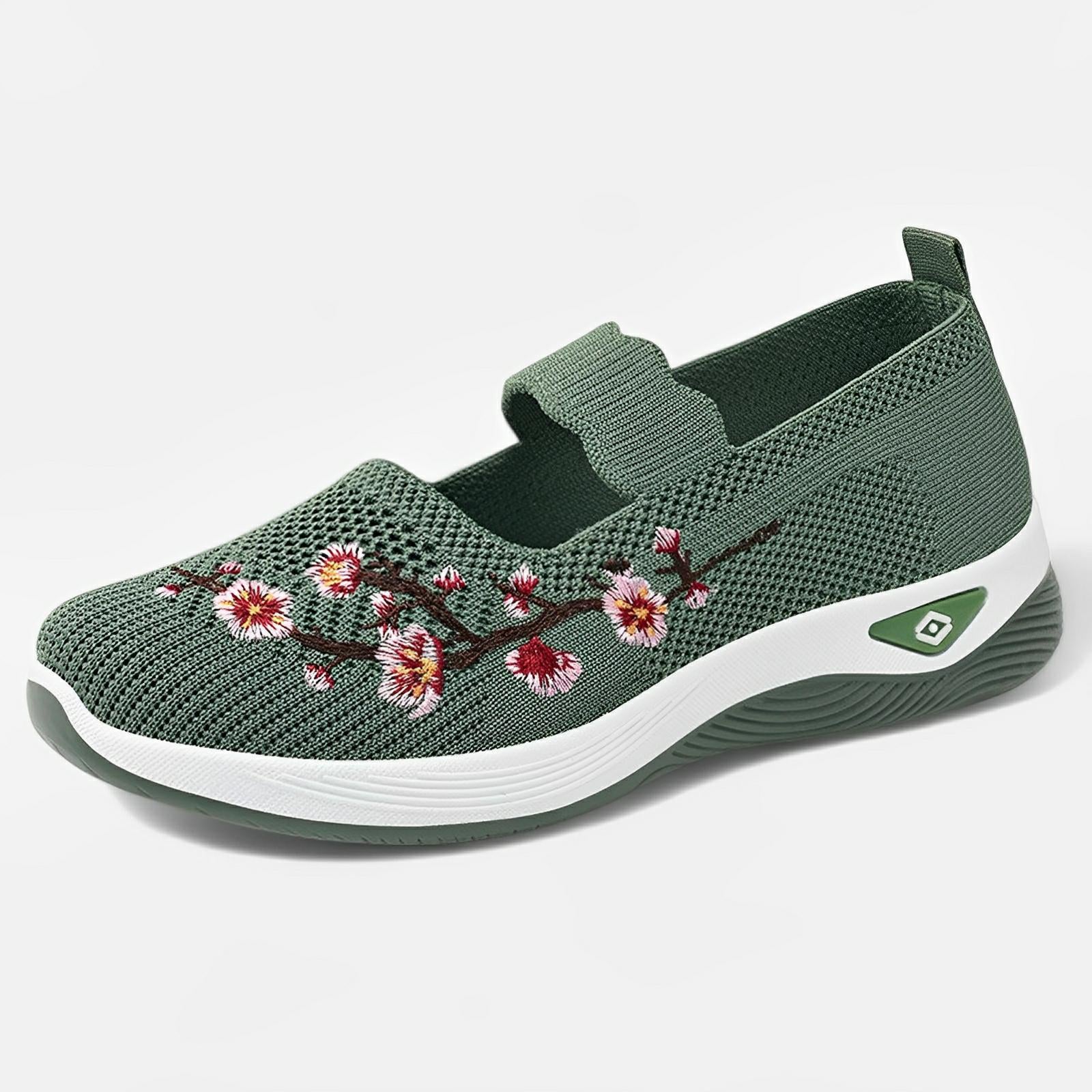 Jane with Flowers - Ortopædiske Sneakers