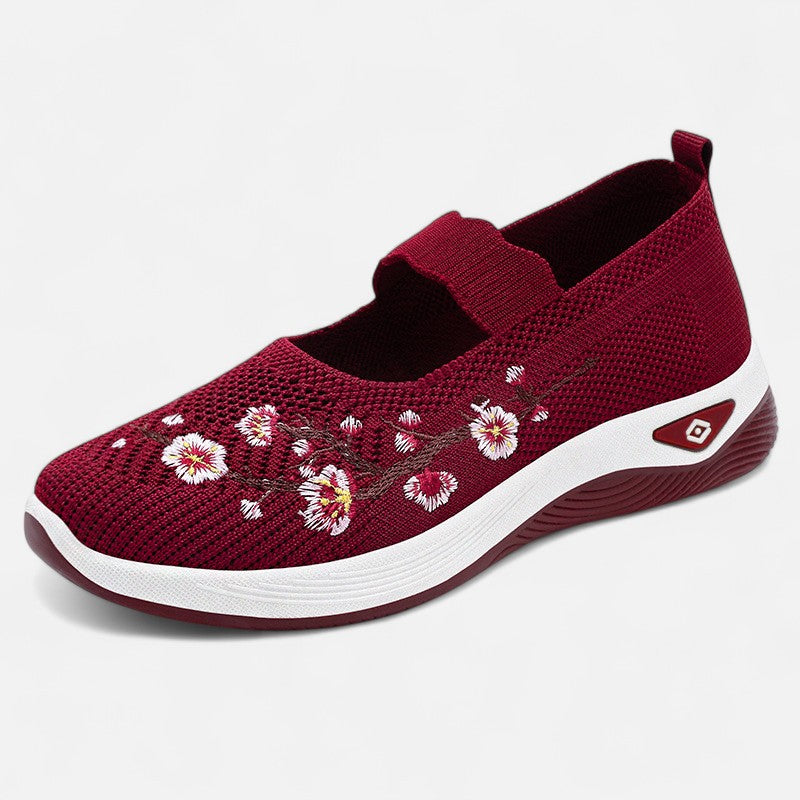 Jane with Flowers - Ortopædiske Sneakers